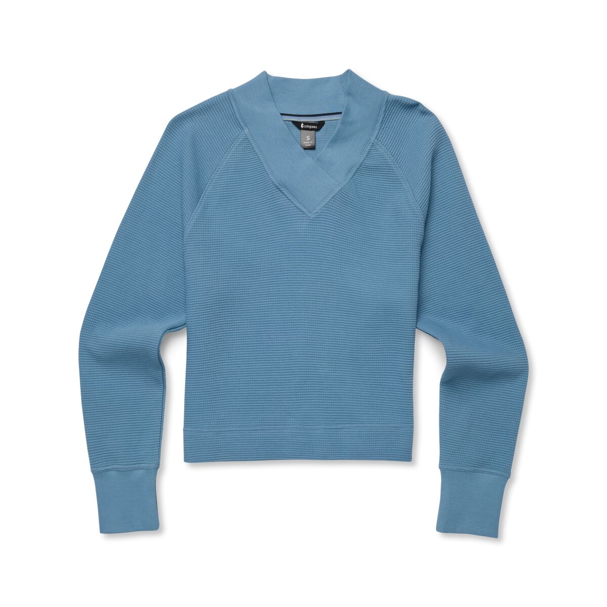 Atajo Long-Sleeve Waffle V-Neck - Women's - Image 5